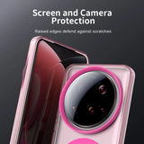 Matte Clear Magnetic Wireless Charge Magsafe Case For Xiaomi 15 Ultra 14T Pro Civi4 Military Armor Shockproof Candy Color Cover