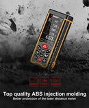 FANYUE SW-120 Display Laser Distance Meter 80M 120M Camera Digital Meter Area Volumn Digital Angle Ruler Laser Rangefinder Tape