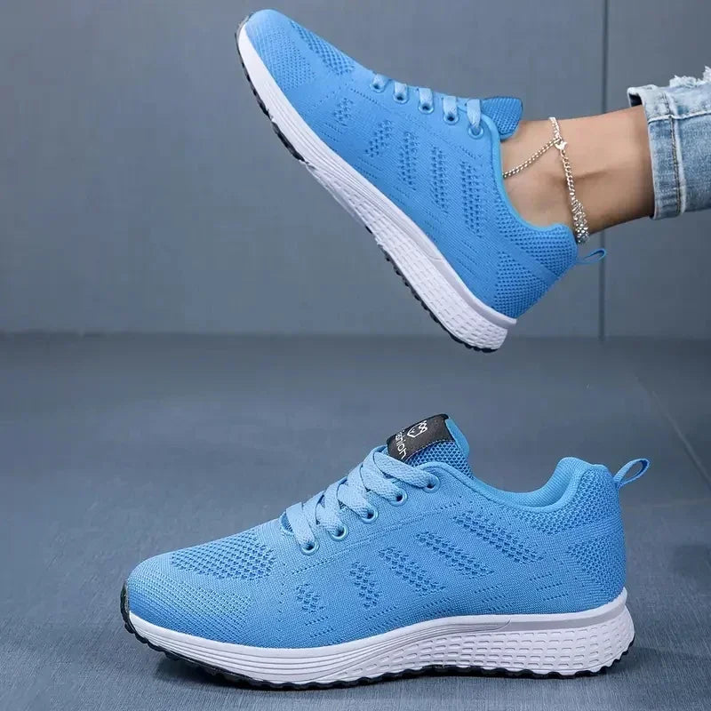 Running Shoes for Women Breathable Casual Sneakers Luxury Brand Sport Shoes Summer Fashion Light Basketball Tenis Walking Shoes