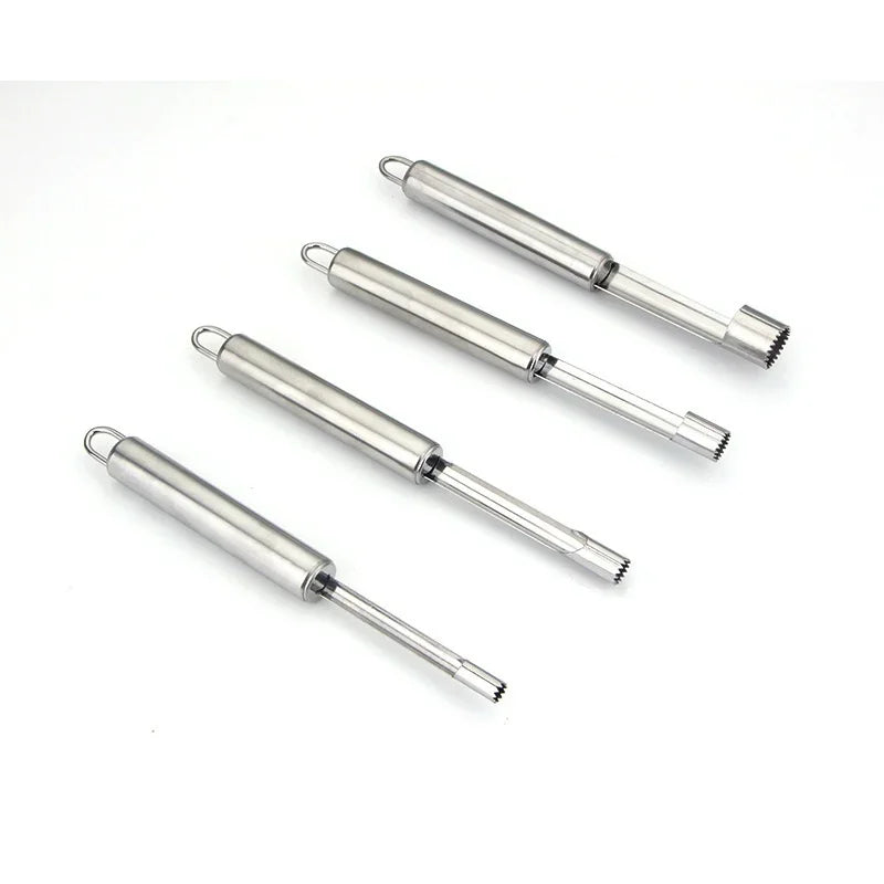 Apple Core Remover Stainless Steel Pear Fruit Vegetable Tool Core Seed Remover Cutter Seeder Slicer Knife Home Kitchen Accessory
