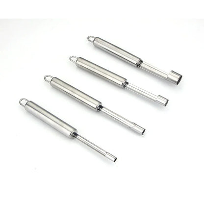 Apple Core Remover Stainless Steel Pear Fruit Vegetable Tool Core Seed Remover Cutter Seeder Slicer Knife Home Kitchen Accessory