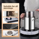 Deep Frying Pot Stainless Steel Fryer Pan Fry Pot with Basket and Lid Food Grade Deep Fryer Chicken Fried Chicken Cooking Tools