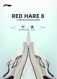Li-Ning Men's RED HARE 8 Racing Running Shoes LIGHT FOAM ULTRA Reflective Cushion Stable Shoes LiNing Light Sneakers ARPV001