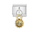 URING New Italian Charm Bracelet Pendant Series Shell Imitation Pearl Heart Personalized Assembly Chain Y2k DIY Making Jewelry