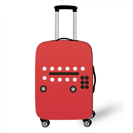 Aircraft Series Luggage Cover High Elasticity Thickened Luggage Case Cover Dust Protection Cover Travel Accessories Packing