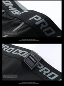 Traje deportivo para hombre, conjuntos para correr, compresión, gimnasio, fitness, ropa deportiva de secado rápido, mallas de baloncesto, ropa interior para correr al aire libre y entrenamiento.