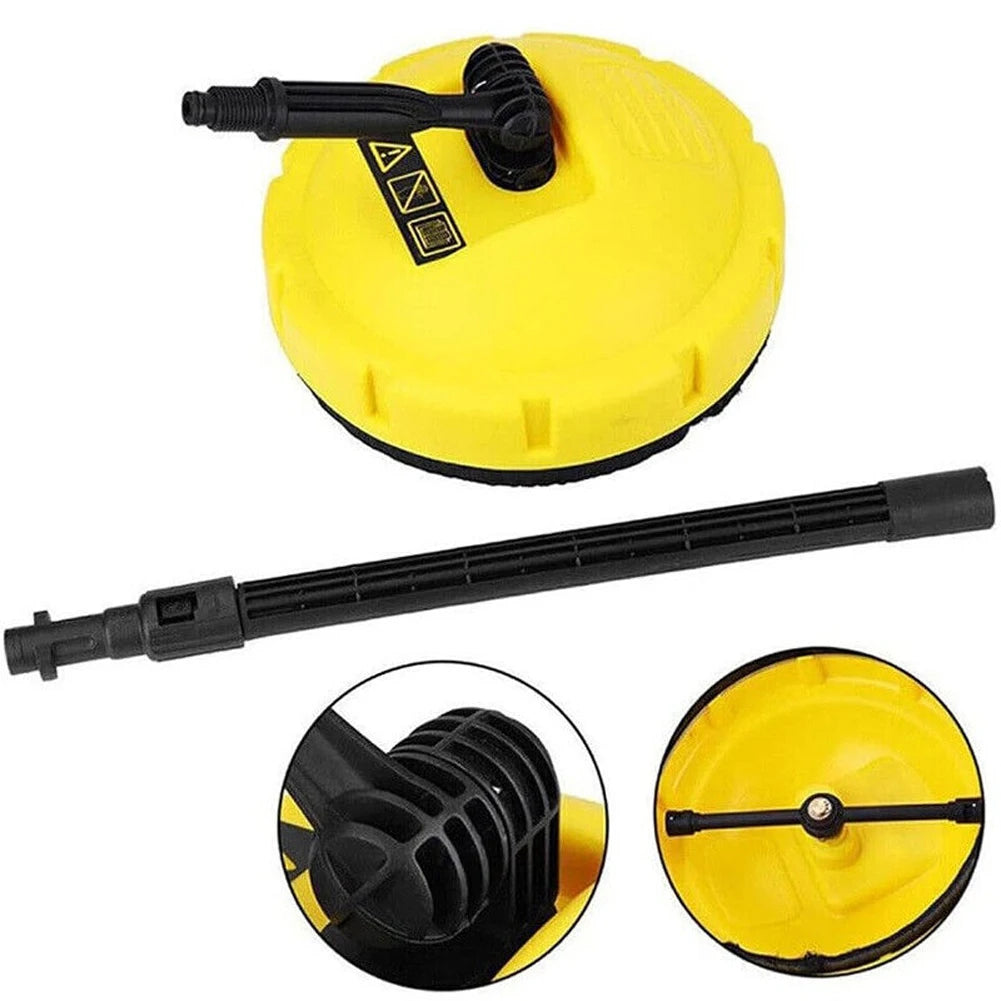 Long Handle Pressure Washer Rotary Brush High Pressure Washer Rotary Brush Adapter Deck Wall Patio Cleaner for Karcher K1-K7