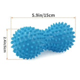 Peanut Massage Spiky Ball para Plantar Fast, treinamento, dor muscular, estresse, massageador para os pés, rolo de relaxamento, bolas miofasciais, 1pc