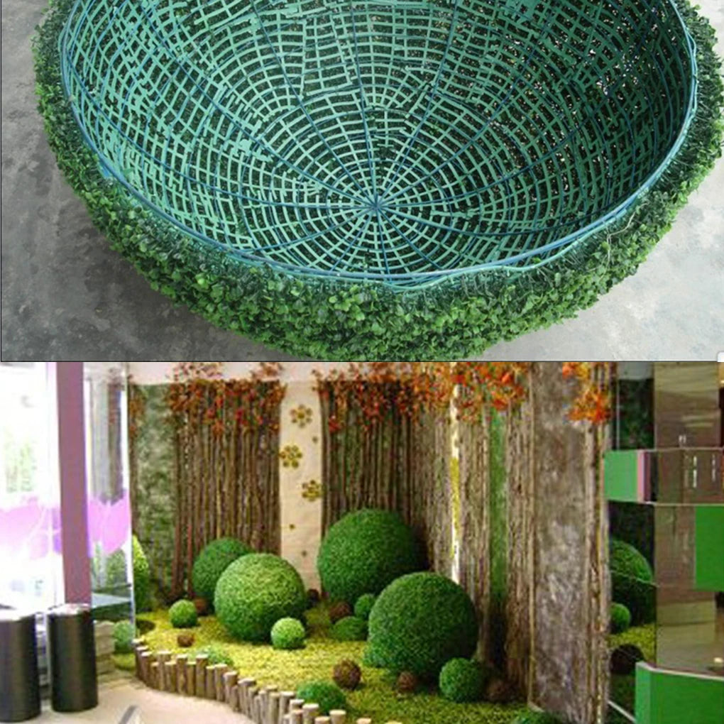 Bola de planta artificial ecológica de aspecto realista y larga duración. Ideal para interiores y exteriores.