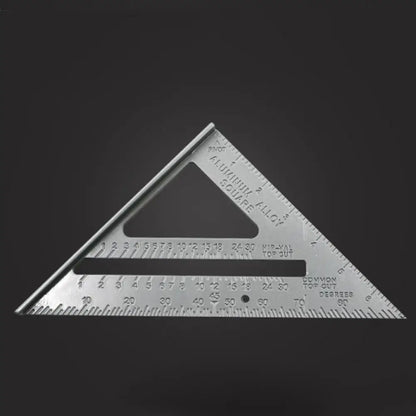 Thickening Angle Rule Aluminum Alloy Carpenter Measurement Square Ruler Layout Tool Measurement Tool Triangle Rule 90 Degree