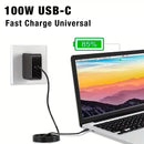 100W USB C Laptop Adapter Wall Charger 96W 87W 65W Fast Charging for MacBook iPad Pro 2018 HP Dell ASUS Lenovo Yoga Huawei Power