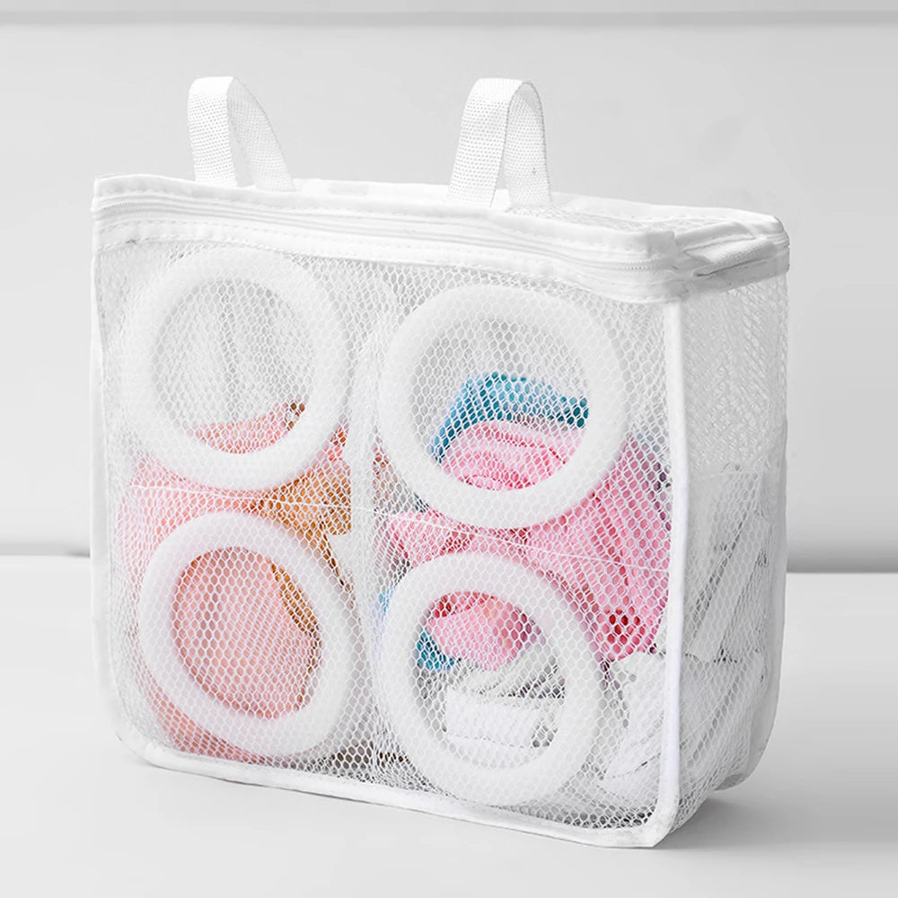 Saco de lavanderia de malha portátil para sapatos Anti-deformação Organizador de roupas de proteção Sacos de armazenamento de viagem
