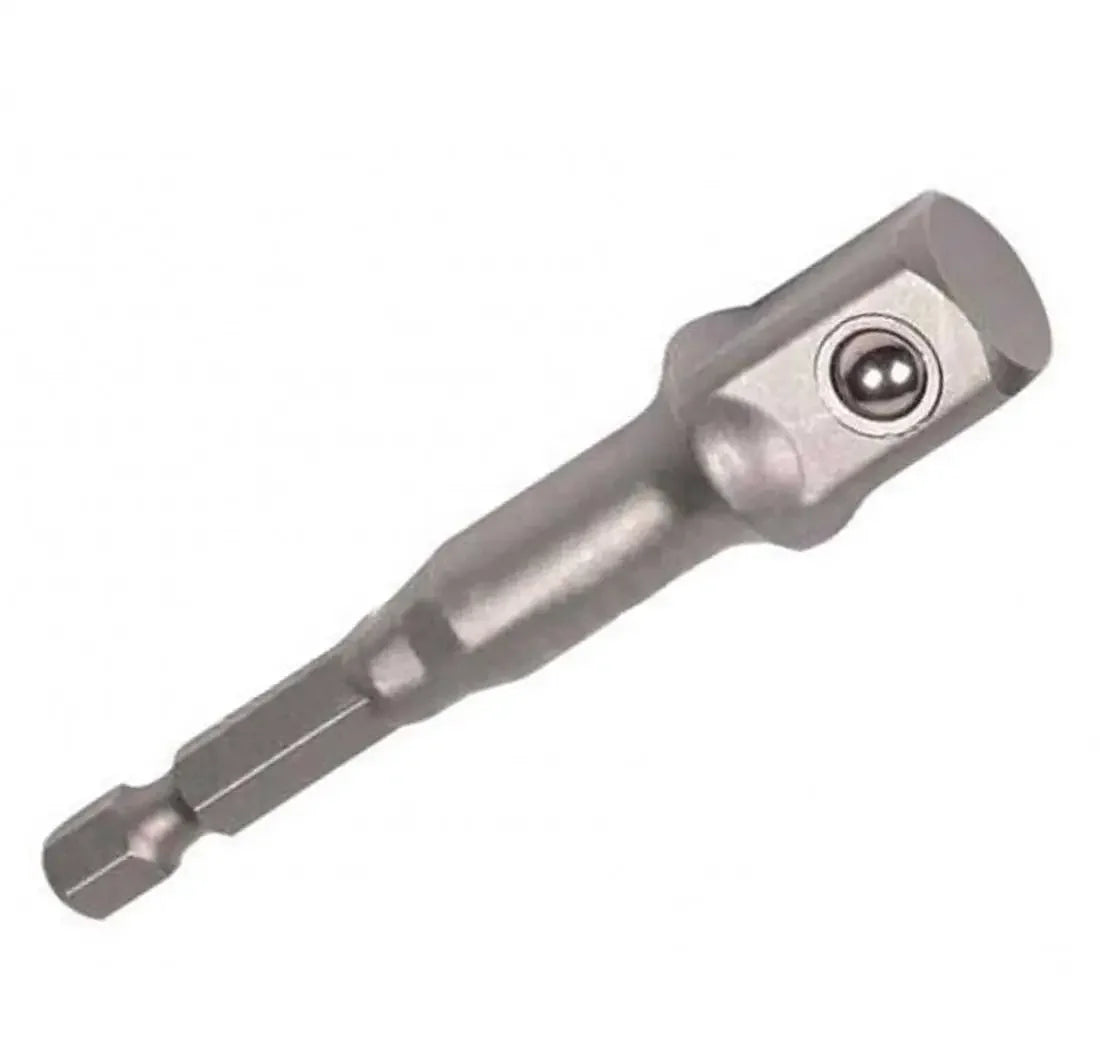Adaptador de gato de tijera de 1/2 pulgada, adaptador de acero al cromo vanadio, llave inglesa, herramienta para taladro de gato automotriz, adaptadores para taladros de impacto, enchufe