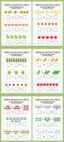 Caderno de Exercícios Interativo de Matemática – Contagem, Adição e Subtração até 10 e Atividades de Relações Numéricas – Material de Aprendizagem Visual; ideal para pré-escola, 1º ano, ensino domiciliar e sal
