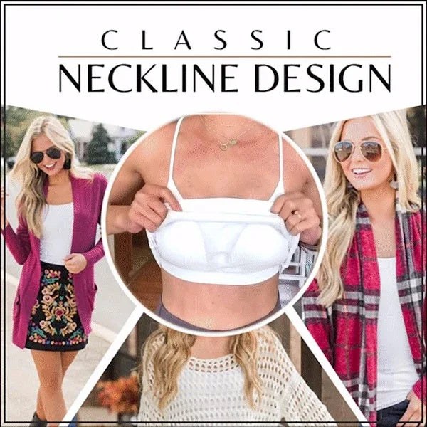 Camisola sexy con sujetador acolchado sólido y tirantes finos para mujer, camiseta sin mangas con sujetador incorporado, 2024