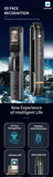 3D Face Smart Door Lock Biometric Recognition Fingerprint Password IC Card APP Wifi Lock Unlock for Home House Apartment