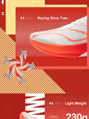 Li-Ning Women RED HARE 8 PRO Racing Running Shoes BOOM FIBER Cushion GCR LOC Sport Shoes Wearable Breathable Sneaker ARPV006
