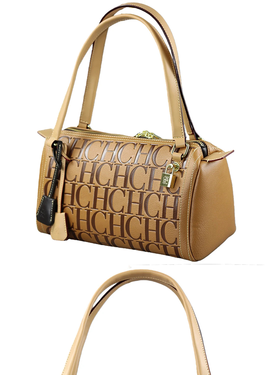 CH Niche Brand Women's Bucket Bag New Large Capacity Letter Print Design 2025 New Women's Classic Handbag