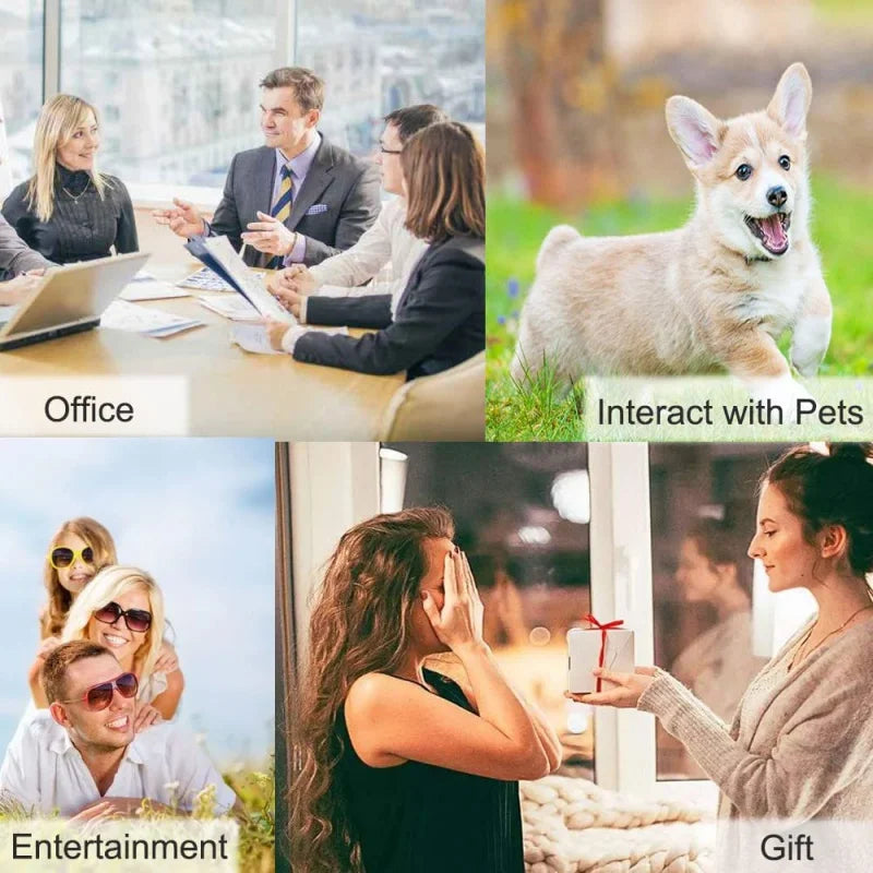 Botão De Gravação De Voz Para Comunicação Pet, Botões Do Cão, Buzzer De Treinamento, 30 Segunda Gravação, Cor, Cão