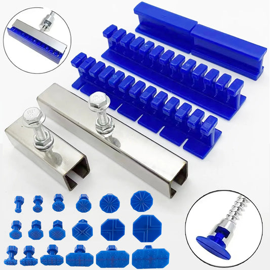 Universal Adhesive Blue Glue Tabs, Kit de ferramentas do reparo do carro, Removedor de Dent Paintless