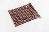 Cotton Linen Drawstring Cosmetic Bag Christmas Gift Package Makeup Storage Bags for Travel Wedding