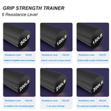 Entrenador de fuerza de agarre de Metal, equipo de entrenamiento, ejercitador de antebrazo, agarre de mano, productos de Fitness para gimnasio, 50LBS-300LBS