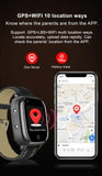 Smart Watch for Elderly Fall Detection GPS Positioning 4G SIM Card SOS Phone Call Heart Rate T