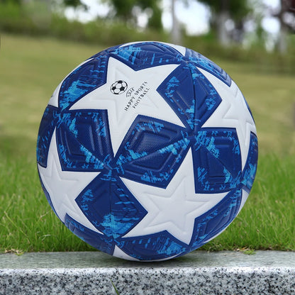 Professional Soccer Ball Size 5 Official Match Ball Seamless Bonded PU Soft Size 4 Football Excellent Grip and Elasticity