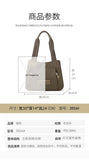 New Women's Bag Luxury Designer Oxford Cloth Handbag Women Shoulder Bag High Quality Fashion Solid Color Female Bags