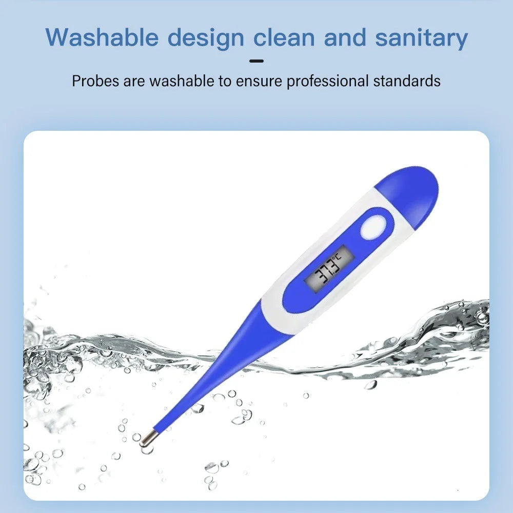 Thermometer Electronic Soft Head Digital Oral Armpit Temperature Measurement Household Adults Children Thermometers for Fever