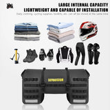 SOYAVISION 20L 50L 70L 80L 100L Motorcycle Waterproof Tail Bag Travel Outdoor Luggage Bag Motorcycle Seat Bag