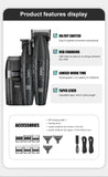 VGR Hair Clippers Professional 9000RPM Hair Cutting Machine Rechargeable Beard Trimmer Charging Base Hair Clippers men V-640 S3