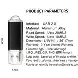 10PCS/lot Colour USB Flash Drive 2.0 4GB 8GB 16GB Mini Memory Stick Pendrive 32GB 64GB 128GB USB Stick  Flash Disk Free laser
