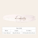 Transparent Belt Women's Fashion Invisible Korean Style Summer New Denim Jeans Accessory for Students And Girls