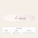 Transparent Belt Women's Fashion Invisible Korean Style Summer New Denim Jeans Accessory for Students And Girls