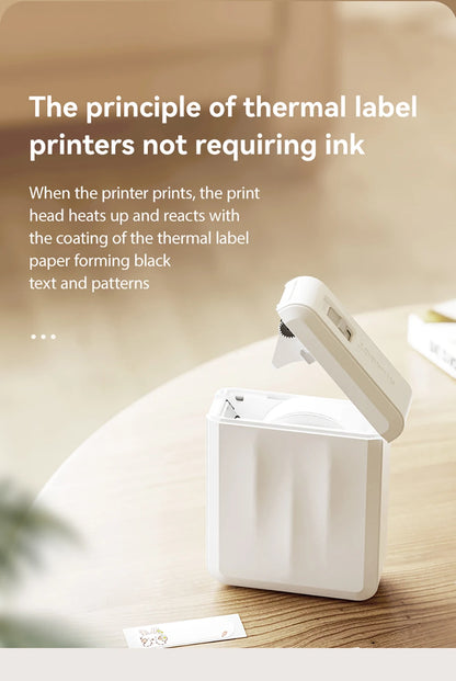 Niimbot D110/D11/H1S Mini Thermal Label Printer Portable Paper Maker Wireless Sticker Machine Inkless Labeller for Office Home