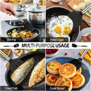 2Pcs Silicone Spatula Set Heat Resistant Nonstick Steak Spatula Kitchen Cooking Utensils Cookware Cooking Tool Set Spatula Kit