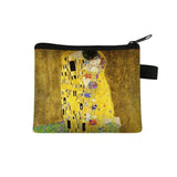 Oil Painting Coin Purse DIY Coin Bag Women Lipstick Card Keys Holder Money Bag Ladies Wallet Handbags For Women Small Kids Bags