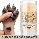 45g Dog Nose and Paw Balm Dog Paw Cream Cats Dogs Paw Protector Cream Pet Feet Moisturizer Pet Cracked Feet Repair Pet Accessories