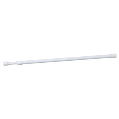1Pc New Retail Adjustable Spring Loaded Bathroom Shower Curtain Rod Tension Extendable Telescopic Poles Rail Hanger