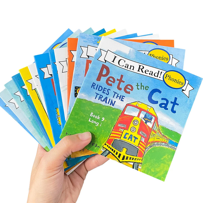 I Can Read Phonics 12 Books/Set My Very First Picture Books English Story Pocket Book for Children Kids Baby Montessori Reading