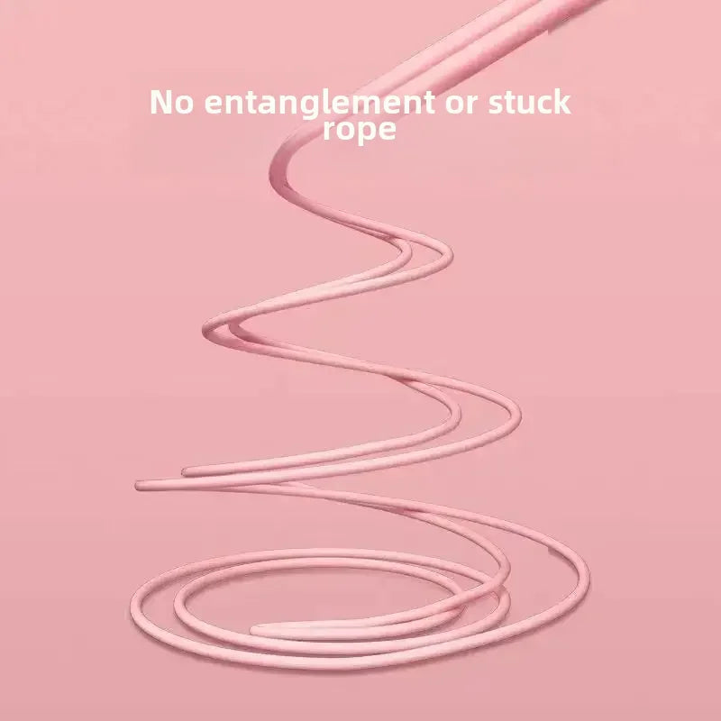 2.8M PVC Beaded Skills Skipping Rope Adult Jump Weight Loss Children Sports Portable Fitness Gym Equipment Professional Men Women