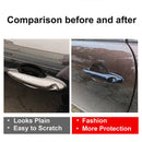 Black For Mini Cooper One D S JCW R55 Clubman 4Doors 2007-2014  Door Handle Covers Stickers Car-Styling Exterior Accessories