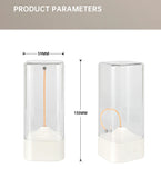 LED Minimalist Cordless Table Lamps 3 Levels Dimmable Rechargeable Camping Atmosphere Light Magnetic Filament Wireless Lamp