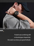 NAVIFORCE Men's Watch Top Brand Luxury Waterproof 24-Hour Date Quartz Watch Men Leather Sport Wristwatch Men Waterproof Clock