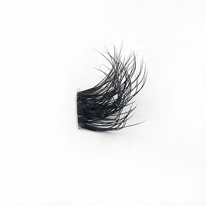 5D DIY Cluster Invisible band Lashes Segmented Bundle Thick Eyelashes Extension Russian Volume Individual False Lashes Cilios