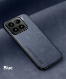 Funda For Xiaomi 15 5G Case Leather Car Magnetic Holder Phone Cover For Xiaomi 15 Pro Xiaomi15 Mi15 15Pro Soft TPU Protect Coque