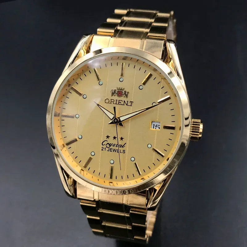 Orient Watches High Quality AAA Clock Brand New Top Men's Watch Luxury Multi-Function All-Steel Automatic Mechanical Tourbillon