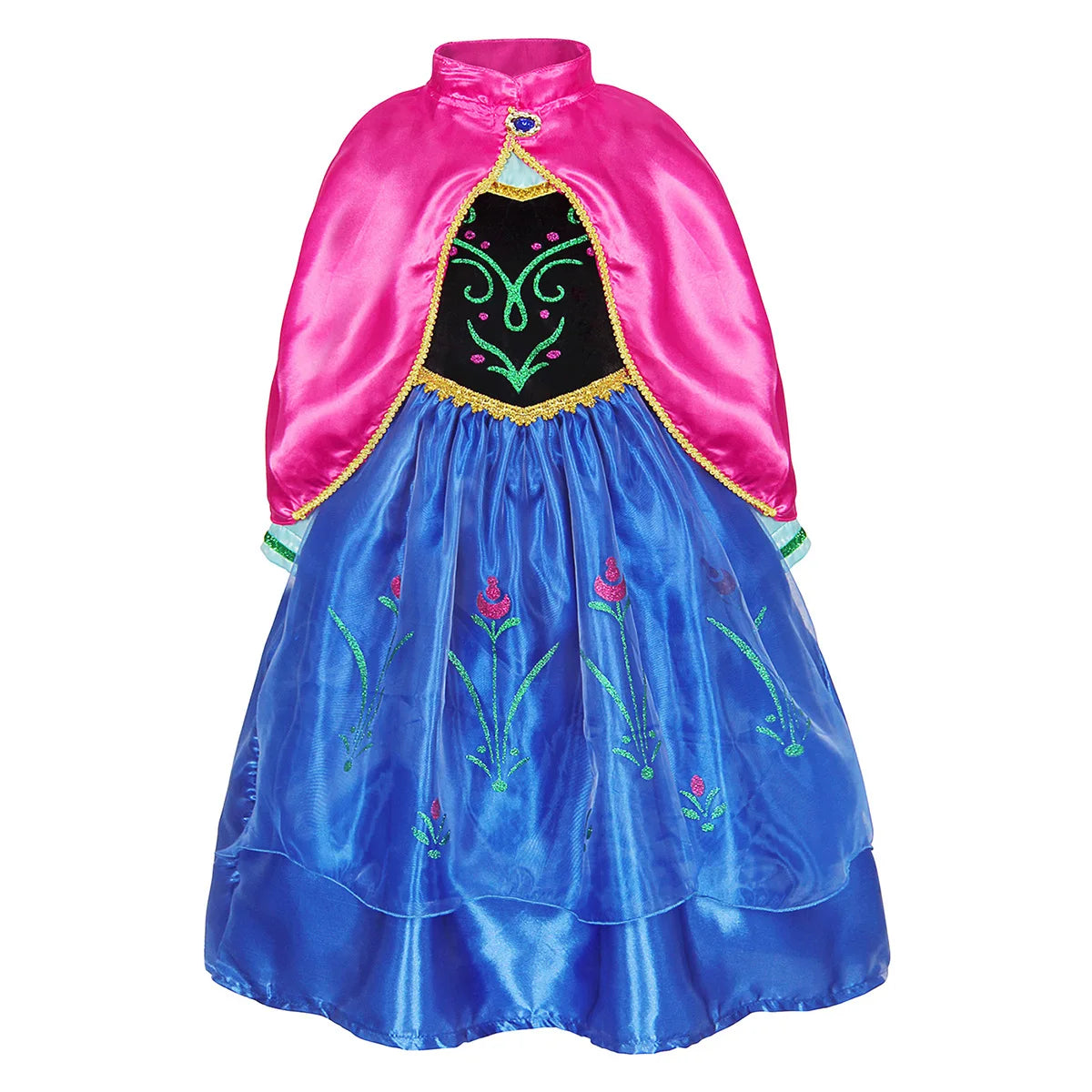 Snow Queen Elsa Dresses for Girls Costumes Kids Cosplay Halloween Princess Children Gowns Clothing Party Dresses Outfits 2-10Yrs