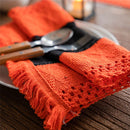 Cotton Linen Placemats For Dinner Table Macrame Modern Accessory Kitchens Underplate Party Wedding Table Decor Place Mats Set